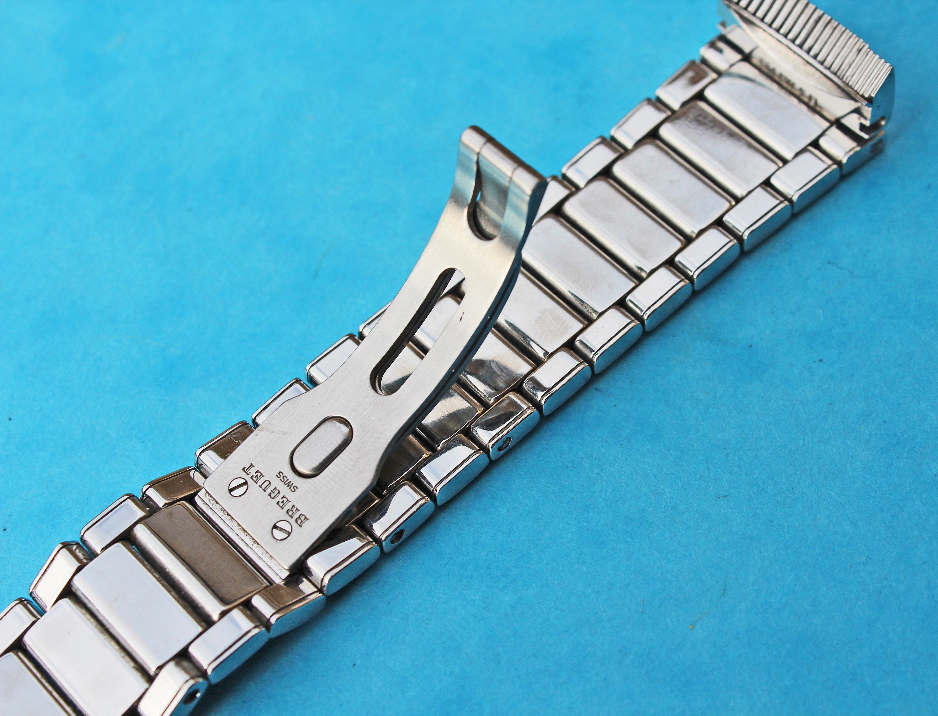RALLYE BRACELET WITH ELLIPTICAL HOLES Vintage stainless steel watch strap  *** 22 mm *** Watch Straps - Watches83