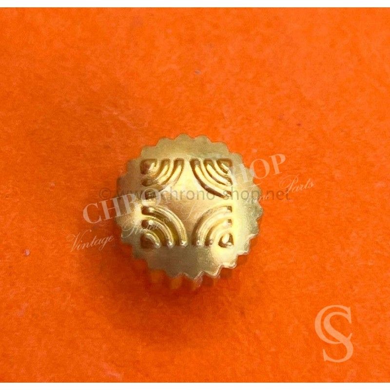 Zenith Vintage Original Watch Part furniture Zenith 4,5mm x 2.5mm Yellow gold Crown