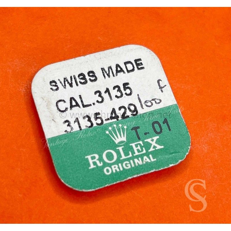 Rolex fourniture horlogerie 3 x axes de balancier ref 429 rolex calibres 3135,3130,3175 Ref 3135-429