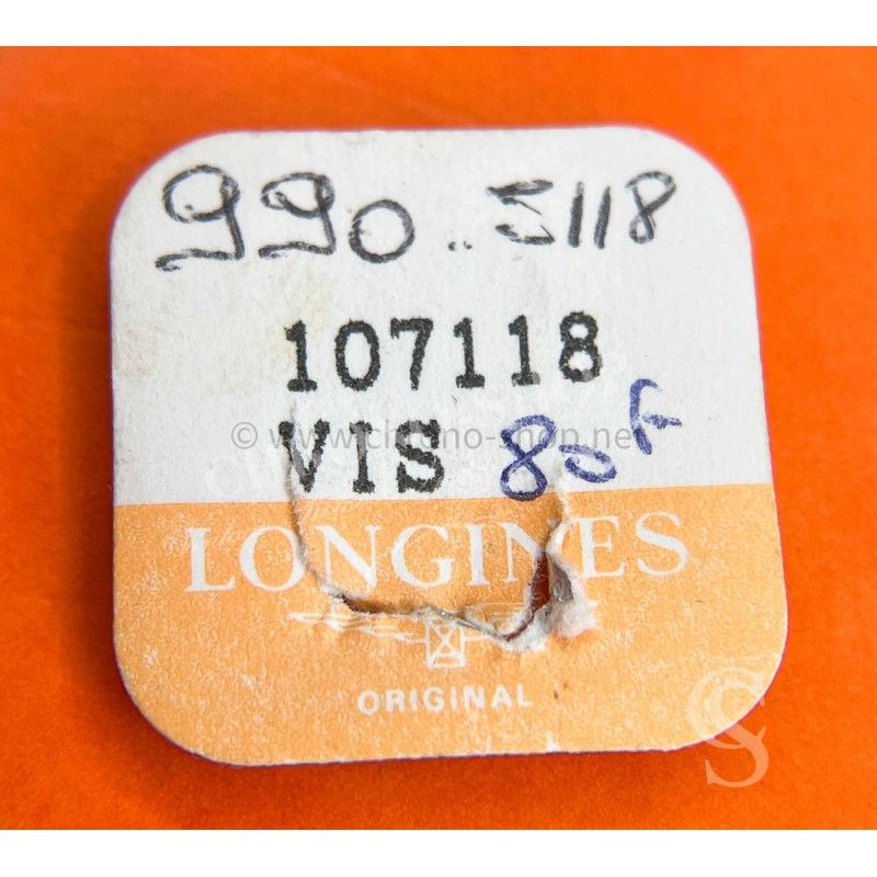 Longines furniture Movement Watch spares 1 x screw Caliber 990 Ref 107118 /990-5118