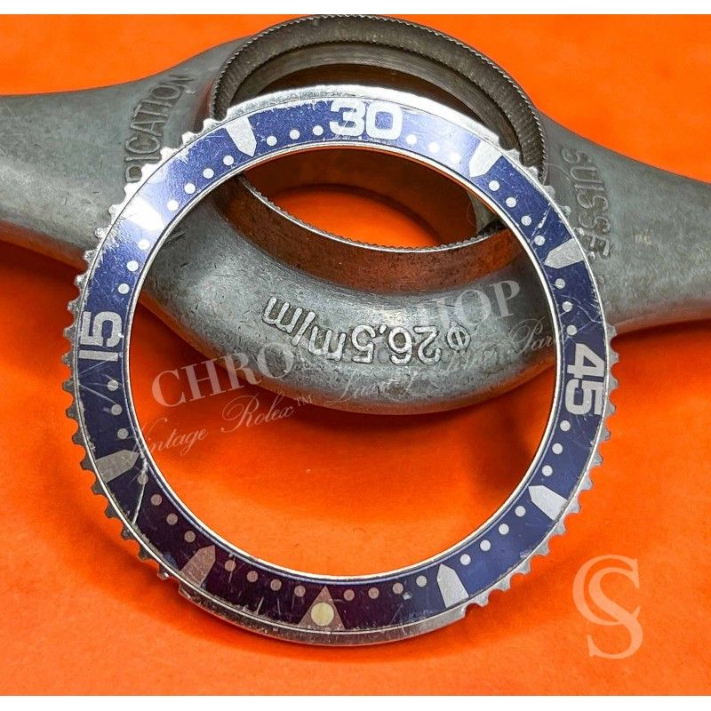TAG HEUER Original Accessoire horlogerie Lunette 41mm rotative de plongée couleur bleu montres Tag Heuer Aquaracer