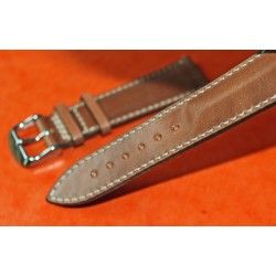 Whiskey bracelet stitched Shell cordovan leather watch strap 21mm fits on Breguet type XX 3800 Aeronavale, Transatlantique 3820