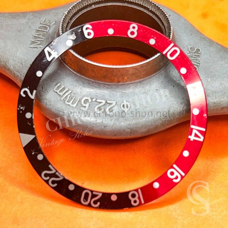 Rolex GMT Master Coke watch Red Black color insert S/S 16700,16710,16760 24H Inlay watch Part for sale
