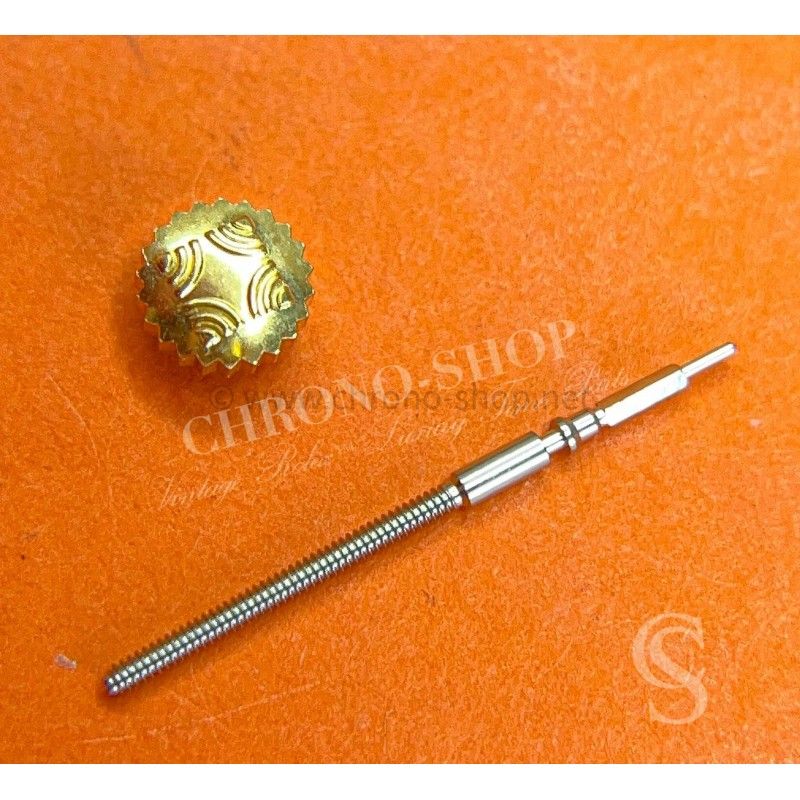 Zenith Vintage Original Watch Part furniture Zenith 4,80mm x 2.5mm Yellow gold Crown Stem