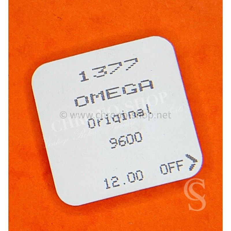 OMEGA pièce détachée Ref 1377-9600 montres vintages Module de carte électronique Omega 1377 avec bobine d'origine