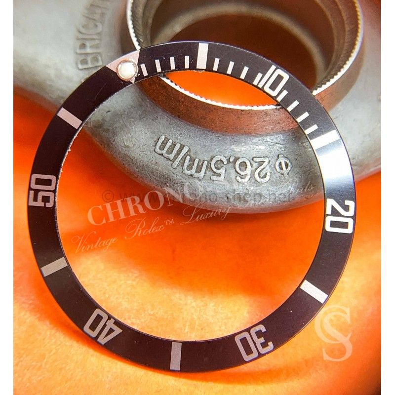 Rolex Faded bezel Luminova insert Inlay for sale Submariner watches 14060,14060M
