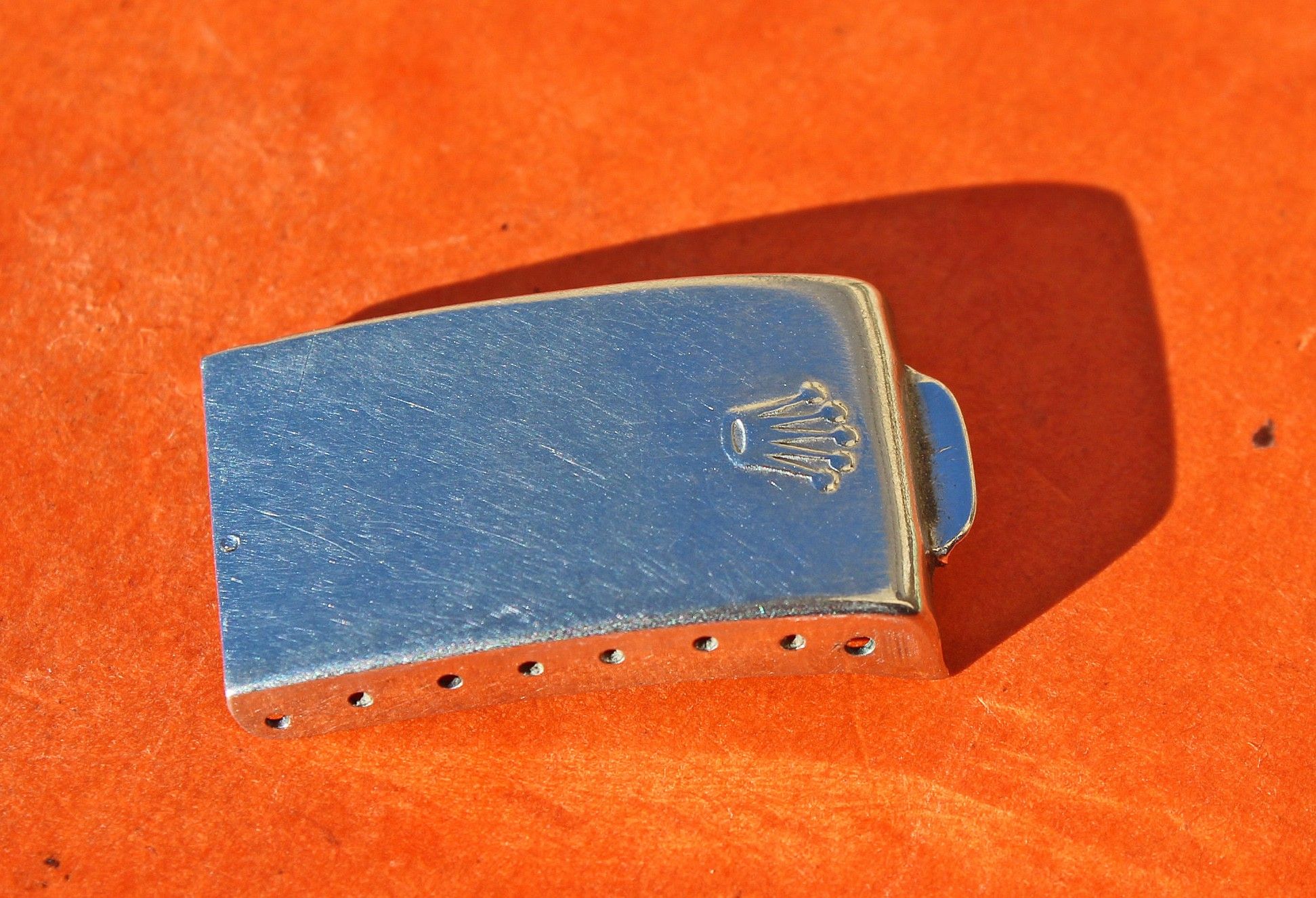 Rolex 78360 / 62510H Top Cover Shield Buckle Clasp part 20mm Bracelet ...