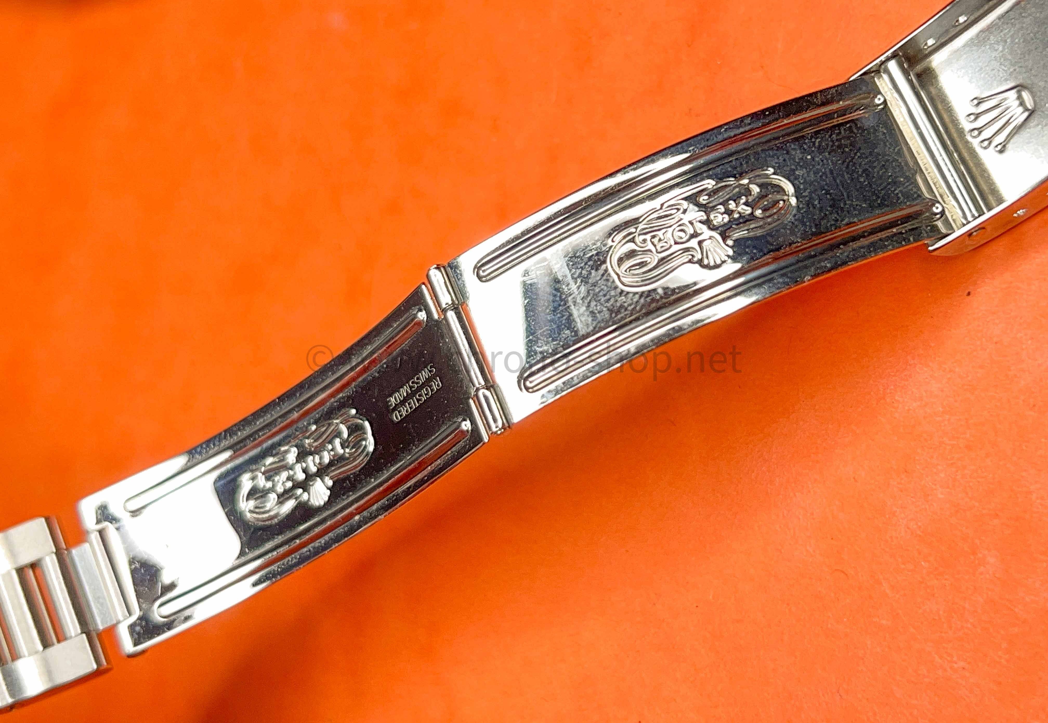 ROLEX 1996 GENUINE OYSTER BRACELET 78350 17MM 551B FOR OYSTER 68240 MID SIZE DATEJUST