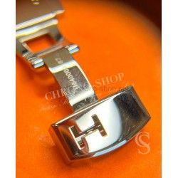 Original Hamilton 18mm Polished Ssteel Butterfly Watch Clasp Buckle part strap ref H640000167