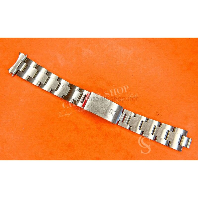 ROLEX 78350-17 RARE ORIGINAL BRACELET OYSTER 17MM JUNIOR MEDIUM 78350 / 551B ACIER STEELINOX 904L DE 1997