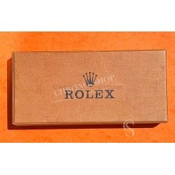 Rolex Collectible Vintage Watch Parts oblong Brown Box tools Display Containers hands, dials, insert, bezel, horology spares