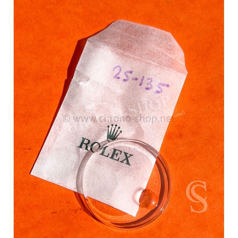 Rolex Genuine Factory 25-135, Cyclop 135 Crystal Fits 16000,16003,16013,16014,16030,16250,16523 Datejust watches