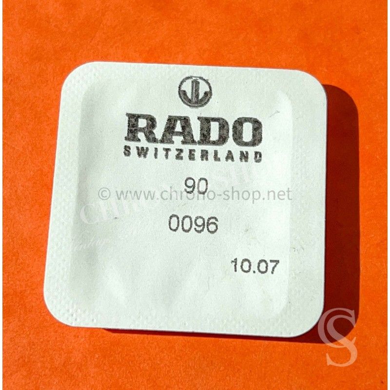 Rado joint de verre et visserie Ref 90-0096 fourniture horlogerie révision, réparation montres dames Rado CERIX 153.0473.3