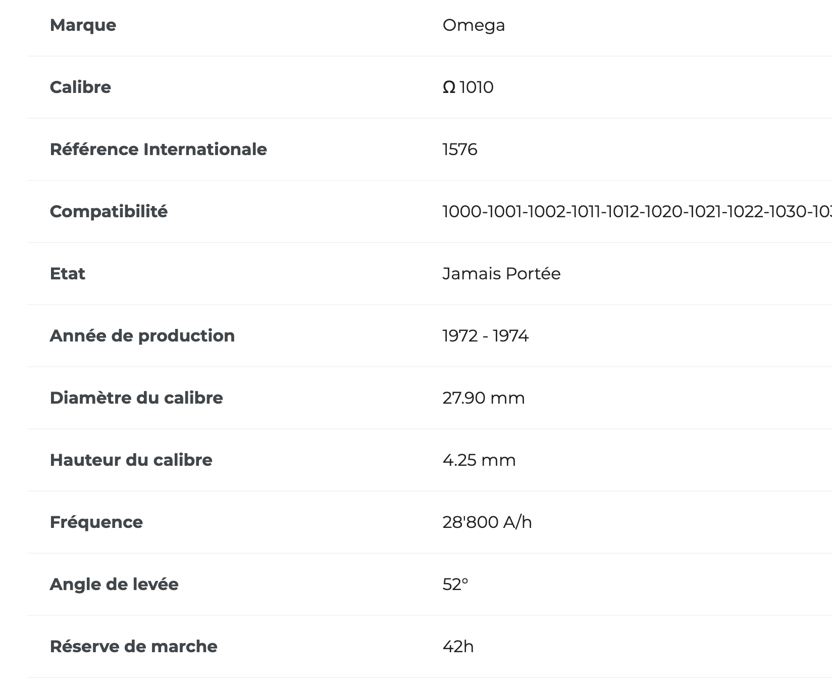 Tige De Remontoir Pour Montre AS 10 1/2, Référence 1506/1507 - En Acier Inoxydable, Neuve, Fabriquée En France