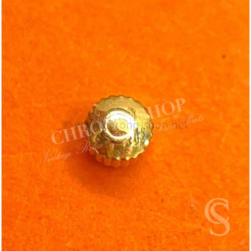 Omega vintage watch part crown winder gold filled 2,50mm outer diameter ladies watches Omega ref 072214509100