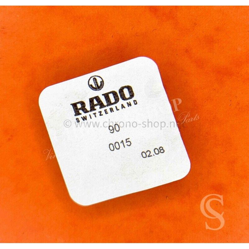 Rado genuine factory black square gasket furniture spare Ref 90-0015 Rado service,restoration,repair