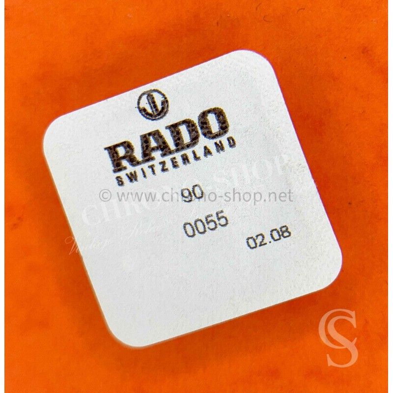 Rado watchmaker genuine furniture spares caseback gasket and screws Ref 90-0055