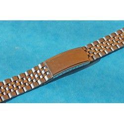 BRACELET MONTRE JUBILEE MAILLONS PLIES ACIER 20mm 