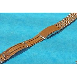 BRACELET MONTRE JUBILEE MAILLONS PLIES ACIER 20mm 