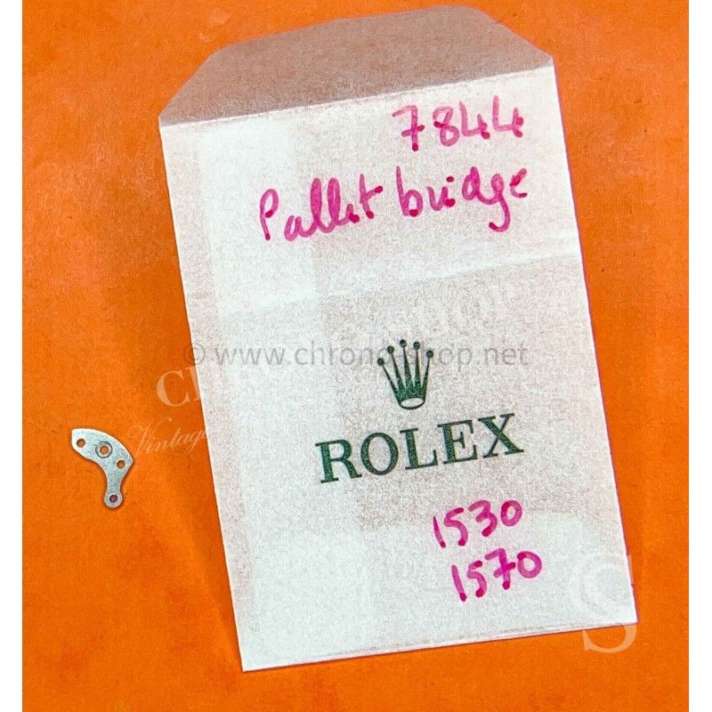 Rolex 7844 Authentic 1530,1520,1560,1570 automatic Caliber watch spare Pallet Bridge Part 1530-7844, B7844 -L1