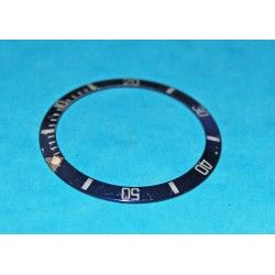 Old 90's Dark Blue color Rolex Submariner Tutone 16803, 16613, 16808, 16618, Gold Watch Bezel Insert Part