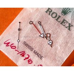 Rolex preowned Genuine GMT-Master ll Set 18ct White Gold Hands 410-16700,16710,16760 Cal3185,3186