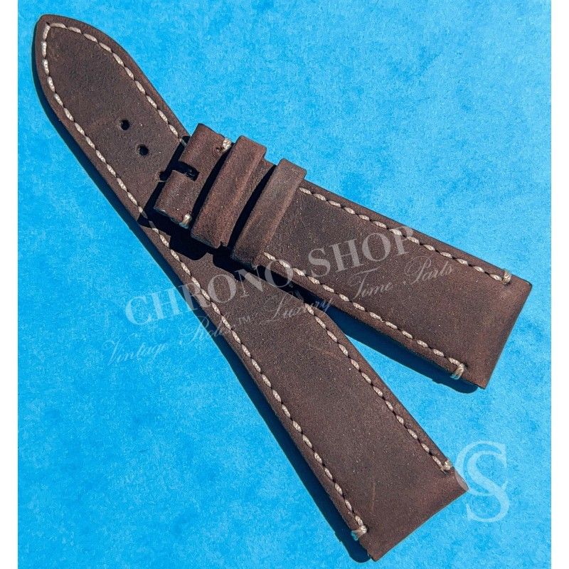 Breguet Bracelet 22mm brun Suede Pilote cuir marron Type Xxi Transatlantique 3817st/x2/3zu Bracelet brun Suede Pilote