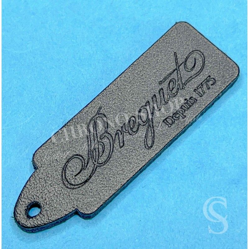 Breguet Watch Hang Tag Hangtag Blue Leather Label Display Blank Type XX 3800,3810, Type XXI 3815,3810,3817