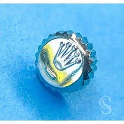 Rolex 24-604-3 Rare GENUINE Ø6mm Ref 604 CROWN WINDER MONOBLOC SSTEEL TWINLOCK