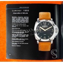 Rare Panerai Catalog, Manual, Watches Collection 1997-2003 Zeropgrah, Chronograph, Luminor, Marina, Radiomir, Submersible models