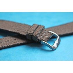 Vintage genuine wild leather 20mm brown chocolate watch strap band handmade bracelet Rolex 5508, 6536, 6538, 6542, 5512 PCG