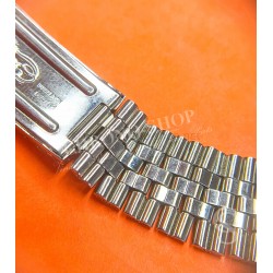 Rolex Vintage 70'S Rare GMT MASTER 6542,1675 Datejust 1601 Jubilee Bracelet 20mm 6251H/55 Watch Band folded links