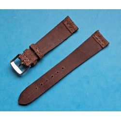 Vintage genuine wild leather 20mm brown chocolate watch strap band handmade bracelet Rolex 5508, 6536, 6538, 6542, 5512 PCG