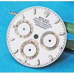 Factory Original Rolex 116520 Mens Stainless Steel Daytona White Dial Cosmograph chronos cal 4130