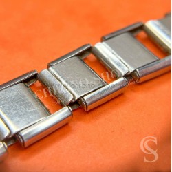 Vintage Watch bracelet Rare 20mm expandable steel divers band 50s/60s Breitling,Omega,IWC,Tissot,Tudor
