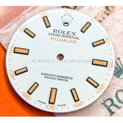 ROLEX RARE CADRAN BLANC MONTRES MILGAUSS 116400 CAL 3131 FOURNITURE PIÈCE DÉTACHÉE MONTRES