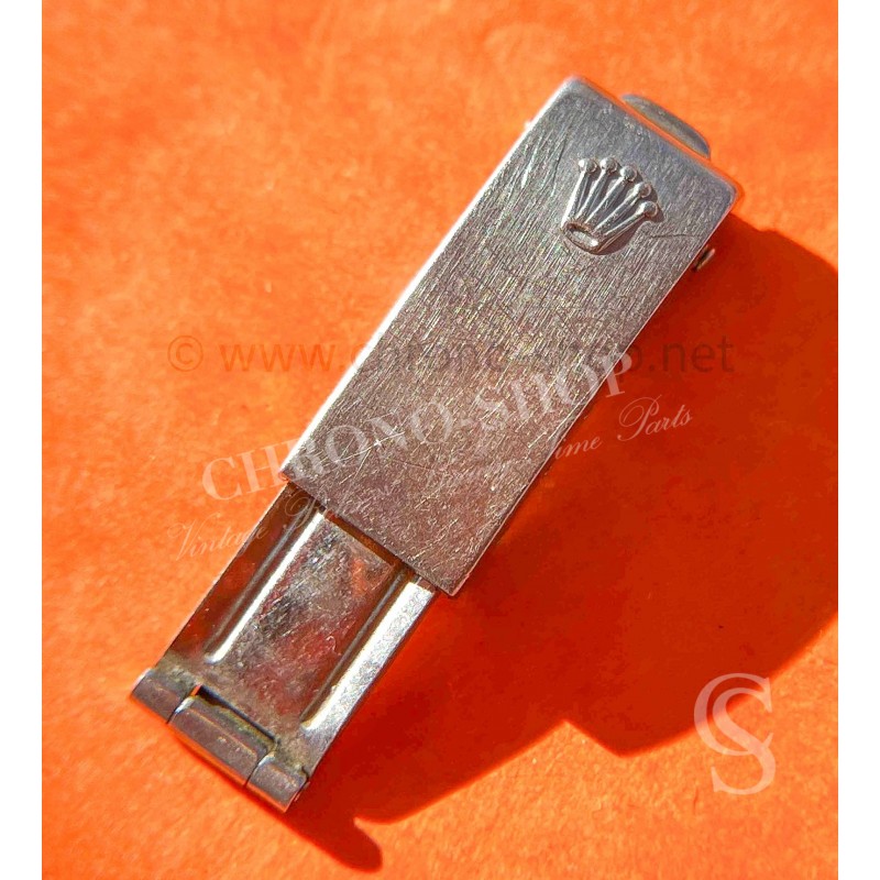 ROLEX Vintage Lady Women's Lock Folding Clasp Stainless Steel Steel Folding Clasp 6251D 9mm