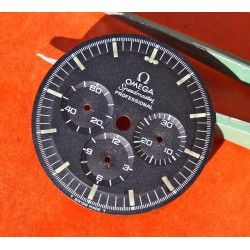 Vintage Cadran Omega SPEEDMASTER Professional PRE Moon Watch 145012 Cal.321 Tritium signé SINGER