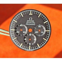 Vintage Cadran Omega SPEEDMASTER Professional PRE Moon Watch 145012 Cal.321 Tritium signé SINGER