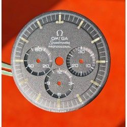 Vintage Cadran Omega SPEEDMASTER Professional PRE Moon Watch 145012 Cal.321 Tritium signé SINGER