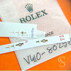 Rolex Accessoire horlogerie, jeu aiguilles bâtons or jaune 410-80298 montres Rolex dames Pearlmaster Diamants 80298