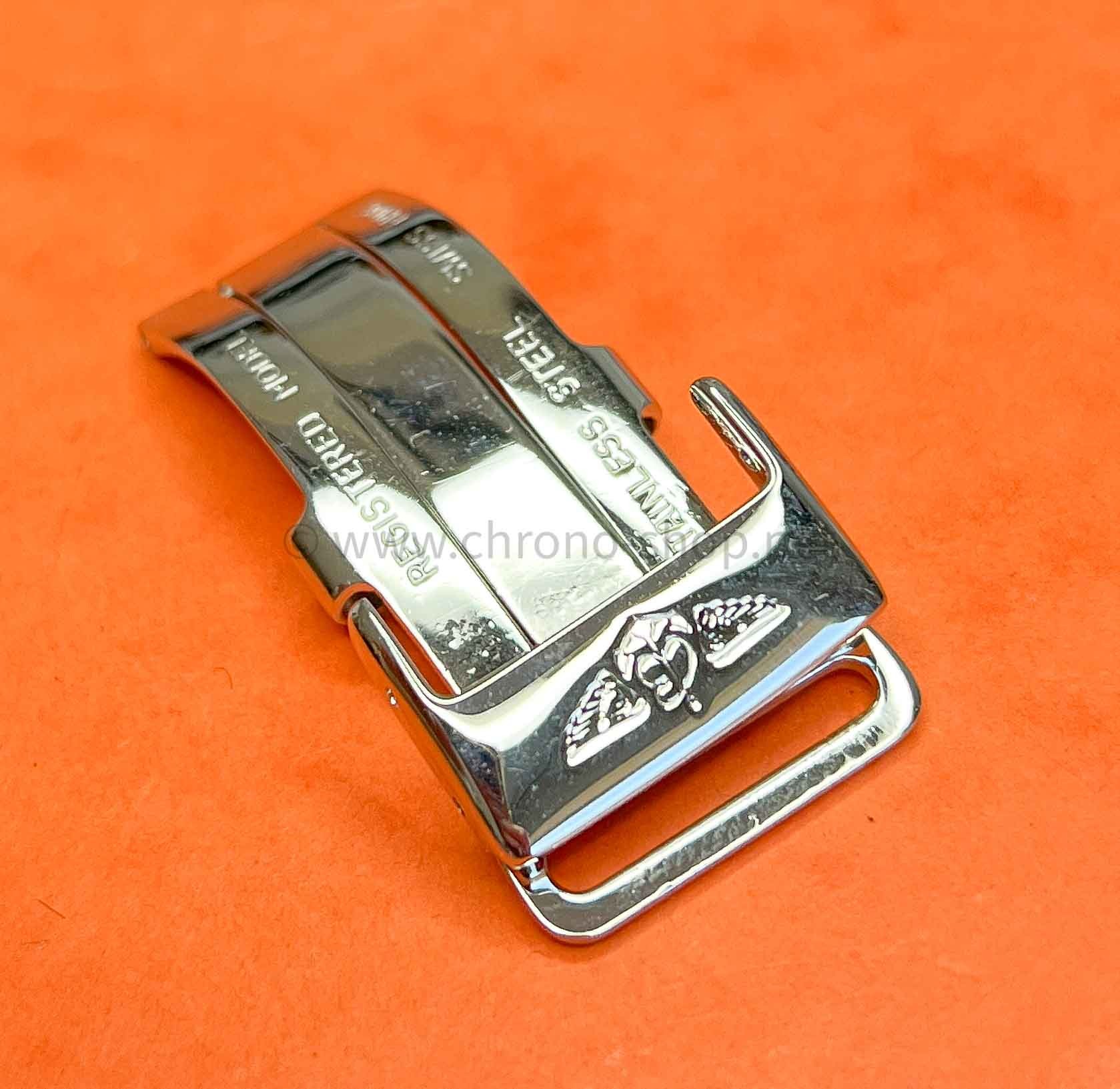 Breitling Genuine accessorie mint Steel 16mm Folding Brushed Deployment Midsize Buckle for sale