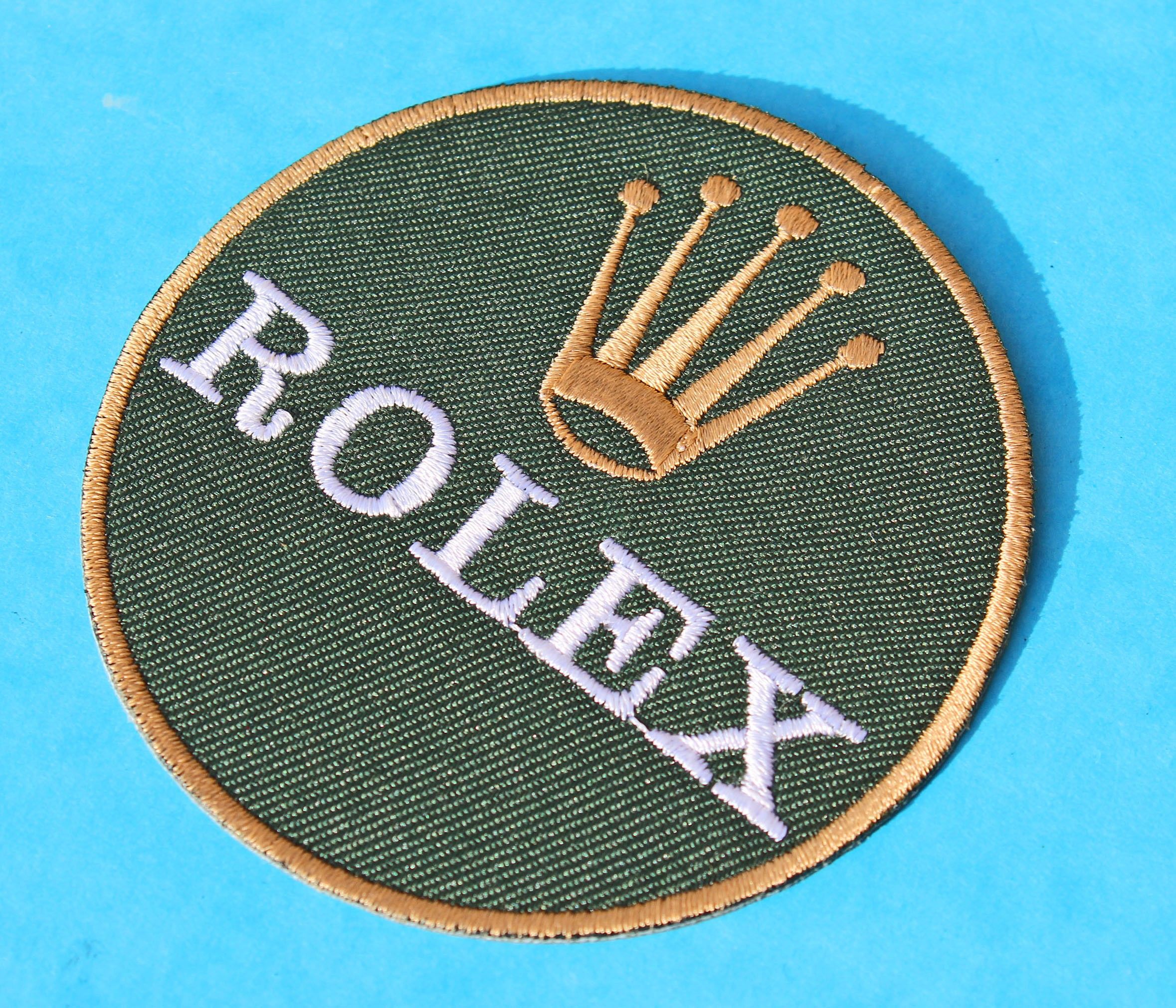 ROLEX LOGO  COURONNE PATCH CUSSON TISSU BRODE V TEMENT 