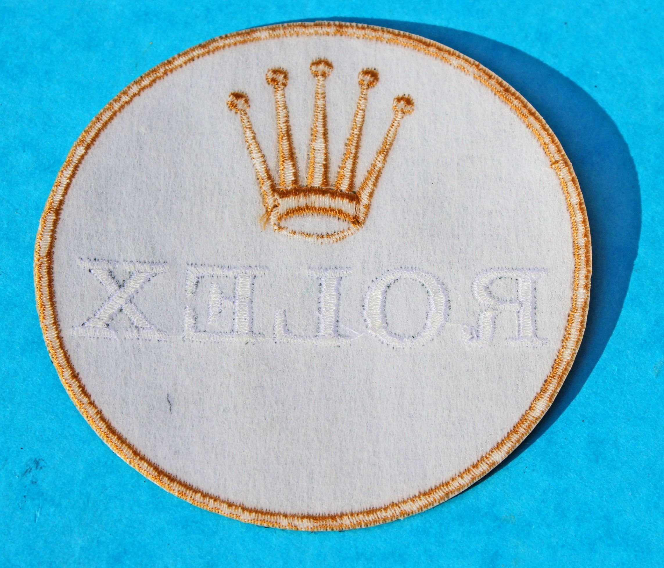 ROLEX LOGO  COURONNE PATCH CUSSON TISSU BRODE V TEMENT 