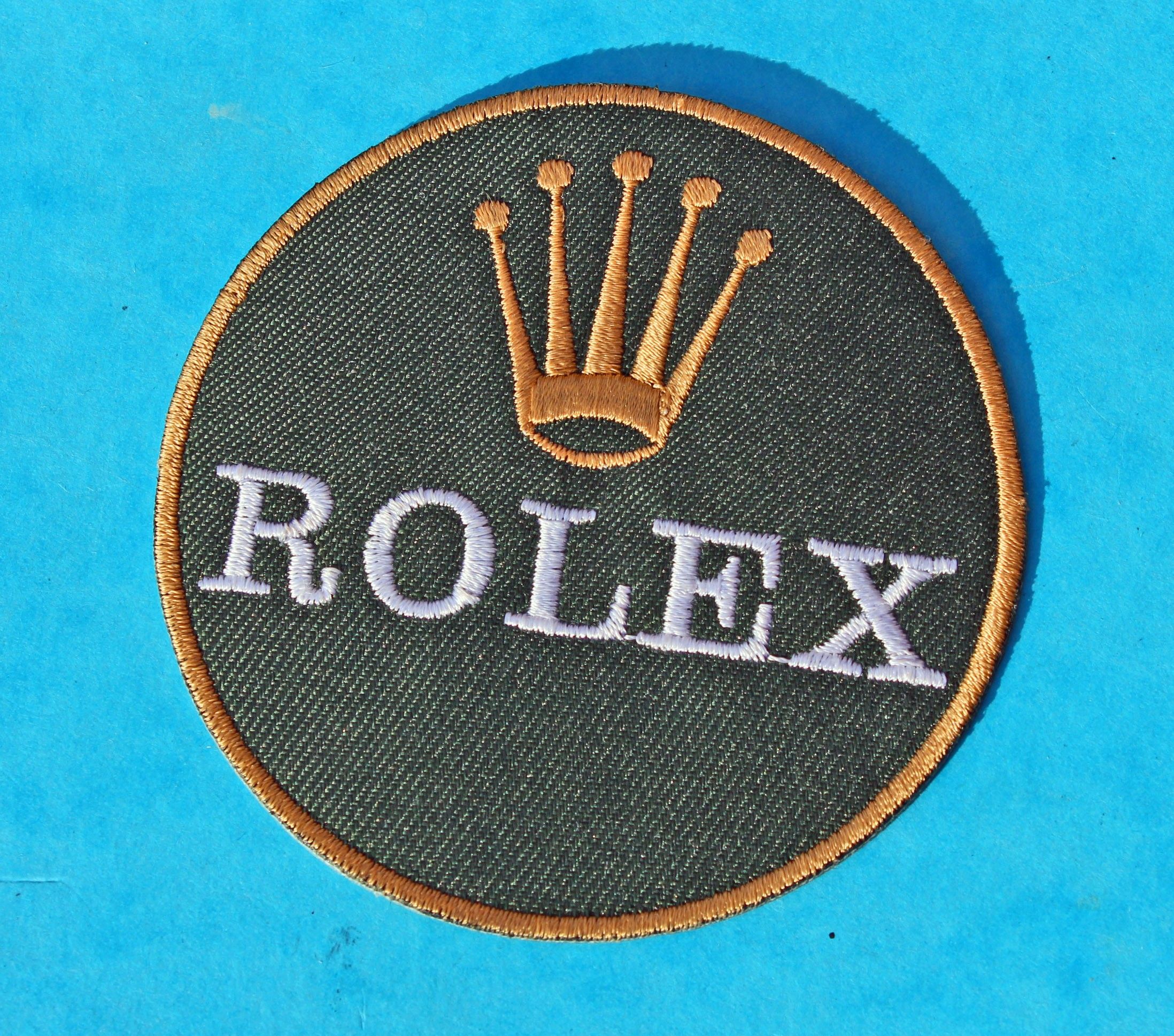 ROLEX LOGO  COURONNE PATCH CUSSON TISSU BRODE V TEMENT 