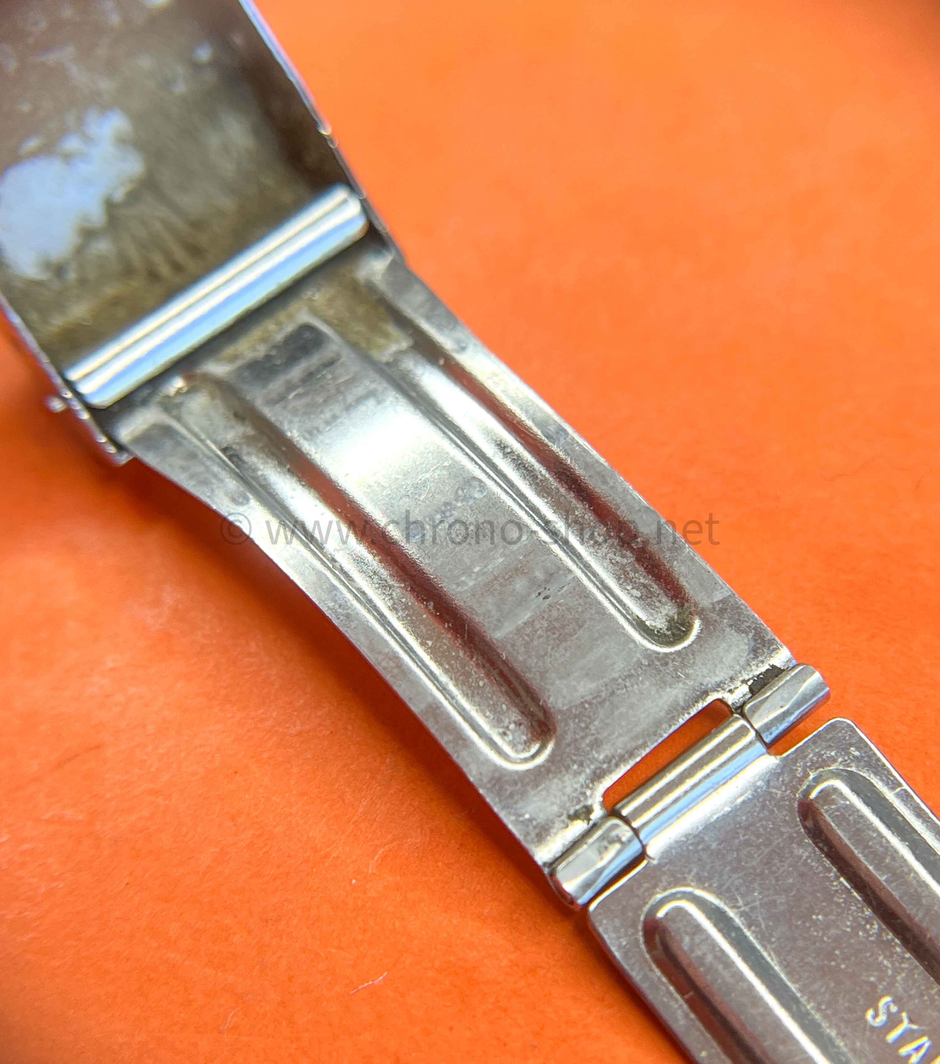 20mm Silver Stainless Steel Replacement Wrist watchband Strap Bracelet  Jubilee with Oyster Clasp For Rolex Subamriner