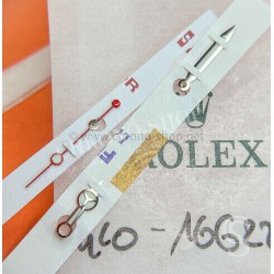 Rolex Authentic Yacht-Master Luminova White Gold handset parts New Mens 16622,16623,16628