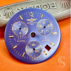 BREITLING Authentique Cadran bleu Chronograph montres vintages quartz J Class chronograph, ref. D53067/80290