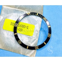 Rolex 70's Collectible 1680/8 Black Gold VINTAGE TRITIUM DOT BEZEL INSERT 18K SUBMARINER 1680 rolex packaging