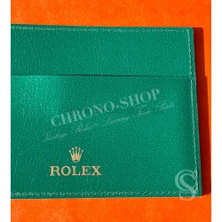 ROLEX PORTE CARTES ETUI DOCUMENTS MONTRES ROLEX CUIR CARTE DE GARANTIE CB ref 4119209.34